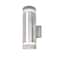 Maxim Lighting Lightray LED 2-Light 4.25" Wide Brushed Aluminum Outdoor Wall Sconce 86112AL - alternate 1
